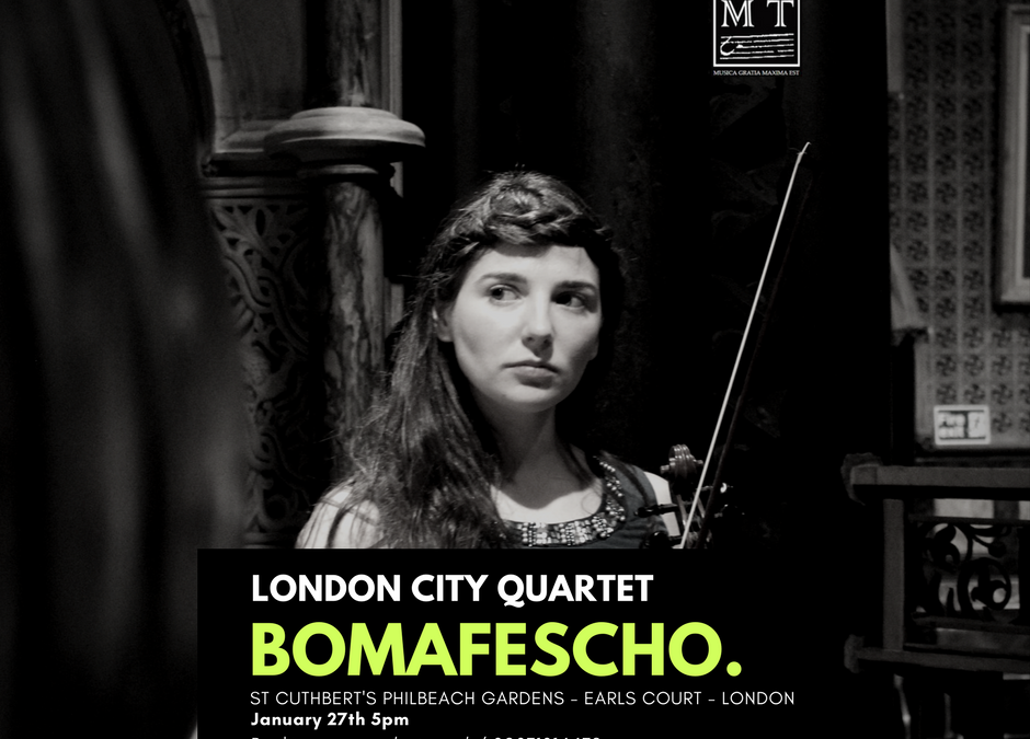 BOMAFESCHO 27.01.2018 5pm - St. Cuthbert's / London