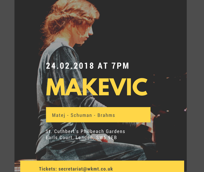 Makevic in Concert London 24.02.2018