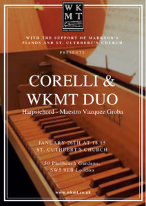 harpsichord concert in london